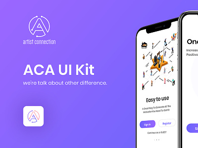 Aca Release UI8 aca design ios iphonex kit mobile template ui