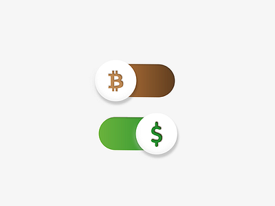 Daily UI Challenge 015 - On/Off Switch bitcoin challenge currency daily daily challenge daily ui daily ui challenge minimal onoff switch toggle ui