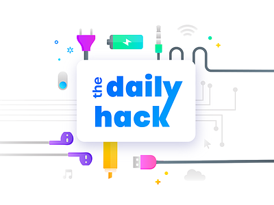 The Daily Hack app automation challenge daily daily hack daily ui iot mobile smarthome tech ui ux