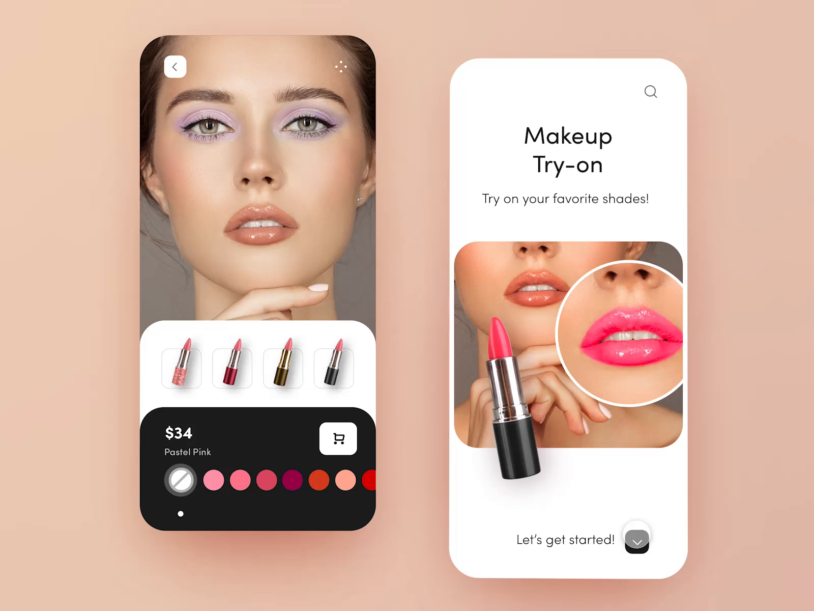 💄Augmented Reality Try-On App by Eppy on