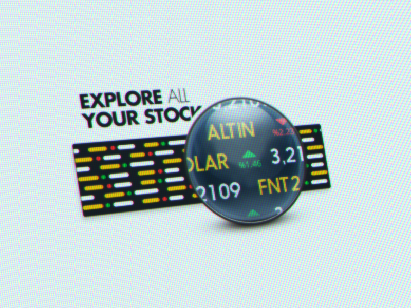 Stock Market Viewer by Mehmet Λkif Tunç on Dribbble