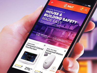 Salt Security Mobile UI 6noran design inspiration mobile mobile design mobile ui salt security ui