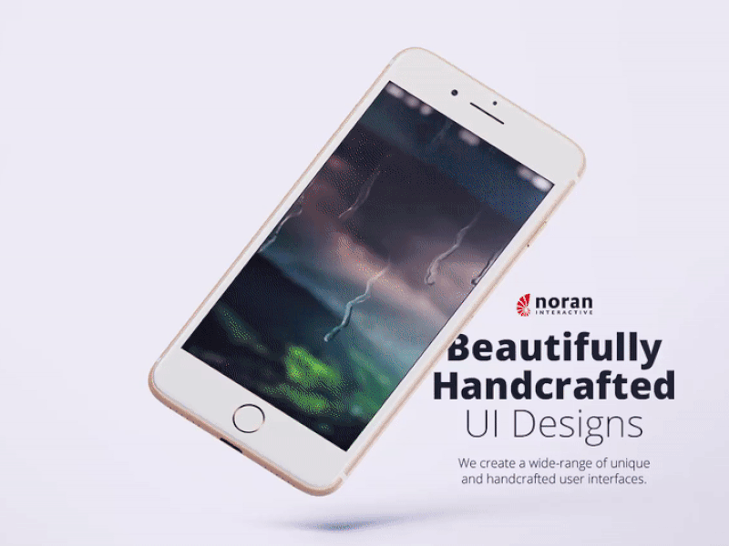 Another kind of a weather app. 6noran application clean inspiration mobile mockup startup ui userinterface ux weather