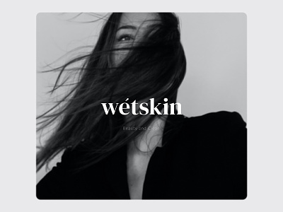 WetSkin Logo branding design graphic design graphic design logo