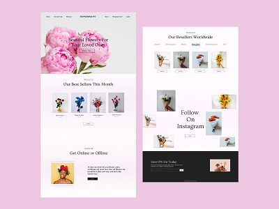 Website For Flower Shop