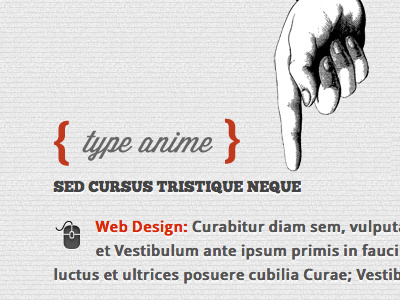 Type Anime - Scrolling Html5 Coming Soon Template