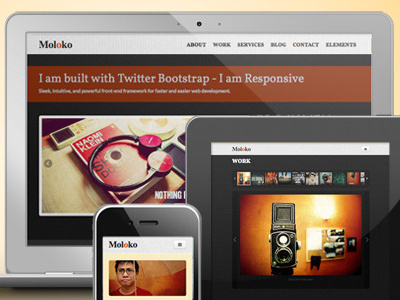 Moloko - Responsive One Page Html5 Template