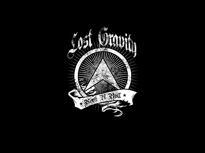 Lost Gravity Logo branding logo lost gravity made by order sold