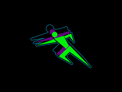 Running Race Logo