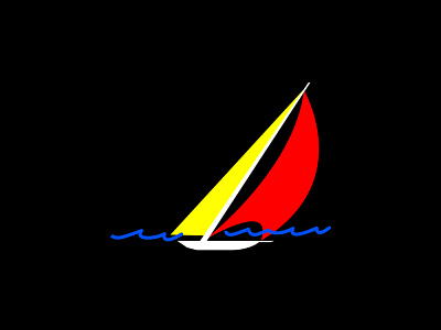 Sailboat Logo branding identity logo logo for sale premade logo sailboat simple vehicle
