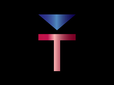 T Initial Logo