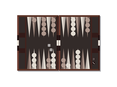 Backgammon Board Game