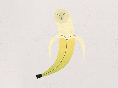 Banan icon art banan banana design food fruit healthy icon illustration market peel photoshop vector wine