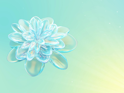 Tv channel ID design 3d animation art behance branding design flower glass glass magazine icon illustration logo tv tv show