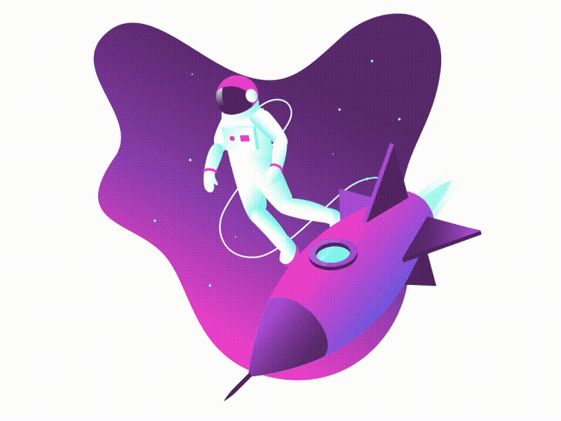 Spaceship icon icon after effect vector photoshop illustration 3d art behance design fuel window shadow animation globe planet oxigen stars space rocket spaceship