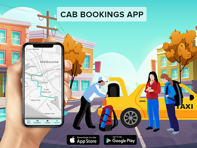 Cab Booking App android app development company app development app development company mobile app