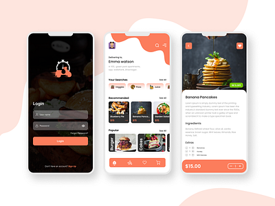 Food Delivery - Mobile App🍕🍔 app development app development company food delivery app food apps mobile app