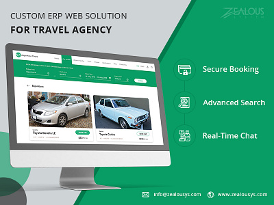 WEB SOLUTION FOR TRAVEL AGENCY web application development web solutions
