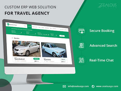 WEB SOLUTION FOR TRAVEL AGENCY