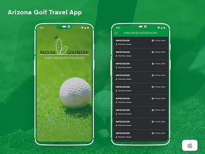 ARIZONA GOLF TRAVEL APP app development app development company sports app tournament app
