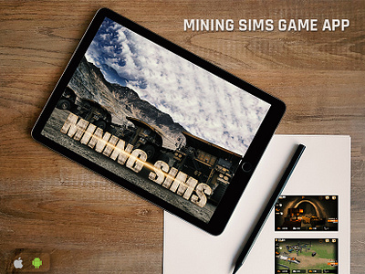 MINING SIMS GAME APP android app development company app development company mobile app