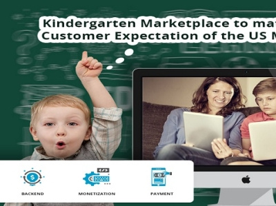 Online Marketplace for Kindergarten | Case Study app development mobile app preschool web application development