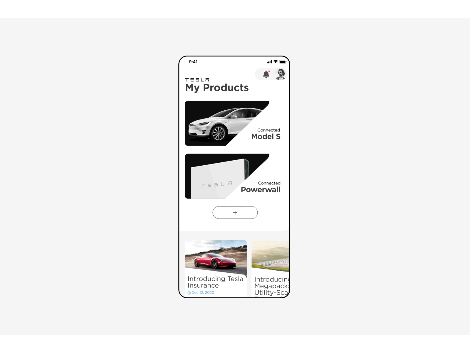 Tesla Redesign Concept Animation