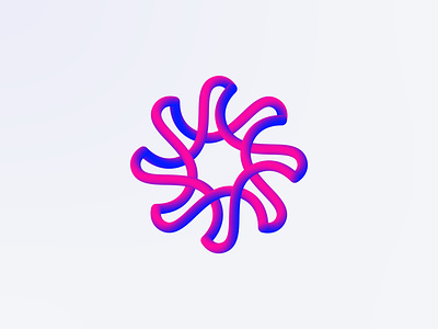 Turbine 3d brand branding creative design dribbble graphic design identity logo logo design logos mark pink purple vector