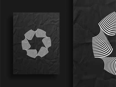 Abstract Logo abstract abstract logo black brand brand design branding creative dribbble graphic design lineart logo logo design poster star vector