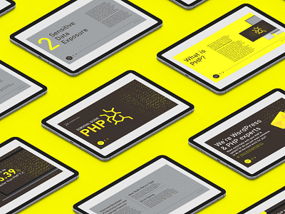 PHP Survival Guide branding clean creative design dribbble graphic design grid grid layout guide guideline identity layout minimal type typography whitespace wordpress yellow