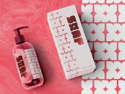 SOAP brand branding design dribbble logo logo design mockup packaging pattern pink soap typography