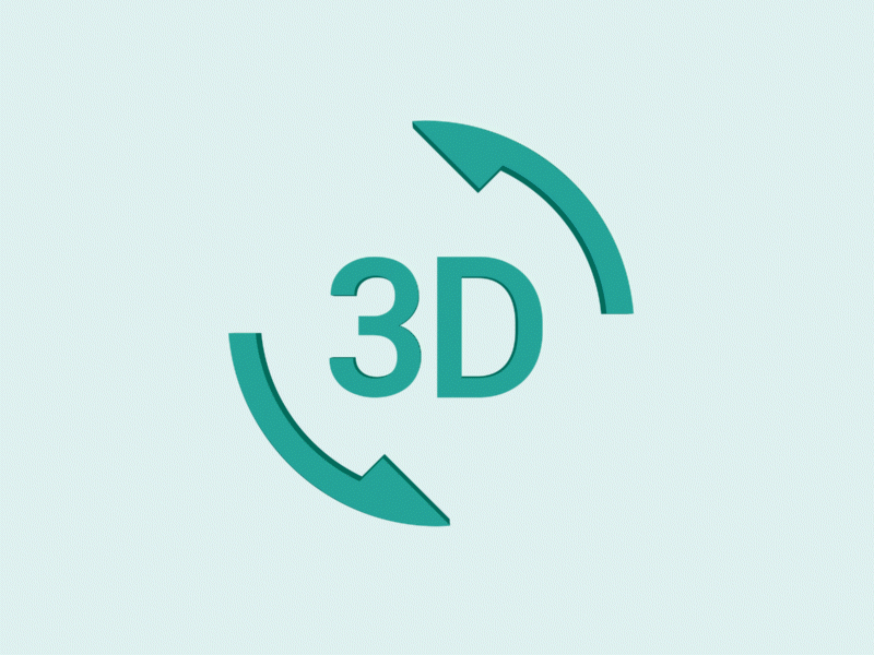 Material Design Icons - 3D Rotation 3d google icon material icons motion