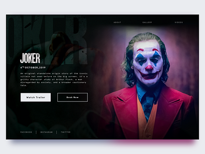 JOKER Landing Page