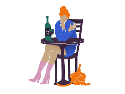 Lover Of Wine design illustration pro create