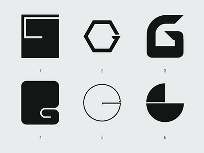 G alphabet fonts shapes typography