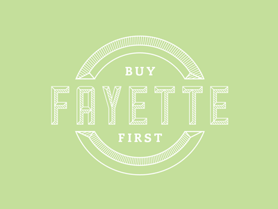 Buy Fayette First Branding