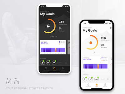 M Fit - A Personal Fitness Tracker