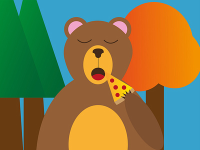 Pizza bear