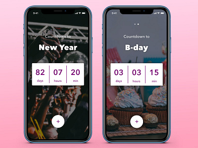 Daily UI Challenge - #014 Countdown Timer 014 daily 100 dailyui design ios mobile sketch