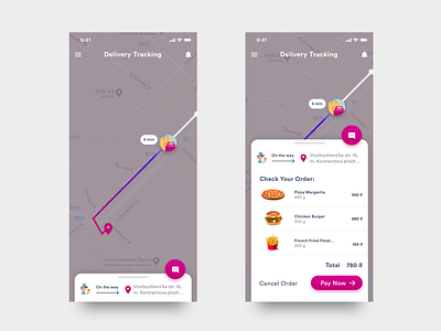 Daily UI Challenge - #020 Location Tracker 020 daily 100 dailyui ios location tracker mobile sketch ui