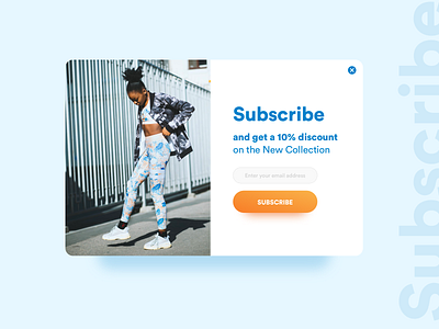 Daily UI Challenge - #026 Subscribe daily 100 daily ui dailyui ecommerce sketch subscribe window