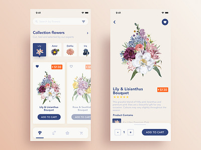 Flowers delivery App