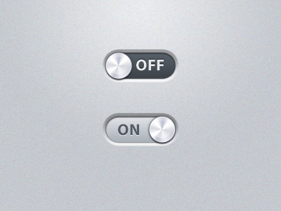 Toggle Button button chrome iphone switch toggle
