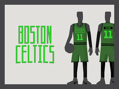 Boston Celtics Alternative Uni idea x2 boston celtics design nba nike