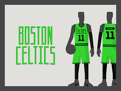 Boston Celtics Alternative Uni x3