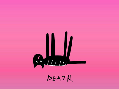 O' Death III cat dead roadkill