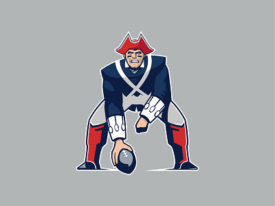 New England Patriots boston classic logo nfl nike patriots