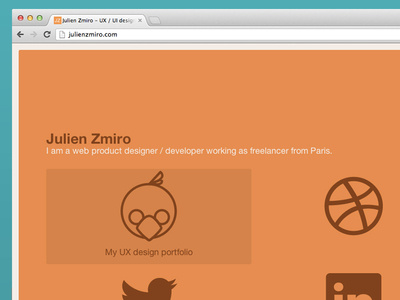 New personal web page