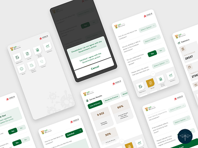 Covid 19 App Concept Design - 2 design mobile app ui