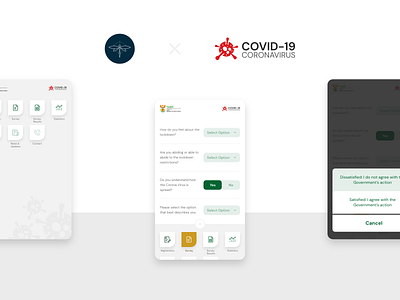 Covid 19 App Concept Design - 1 design mobile app ui